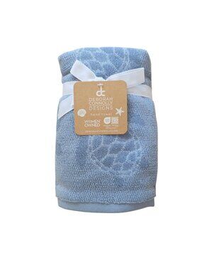 Deborah Connolly 2 Hand Towel Set Blue Coastal Turtles NWT